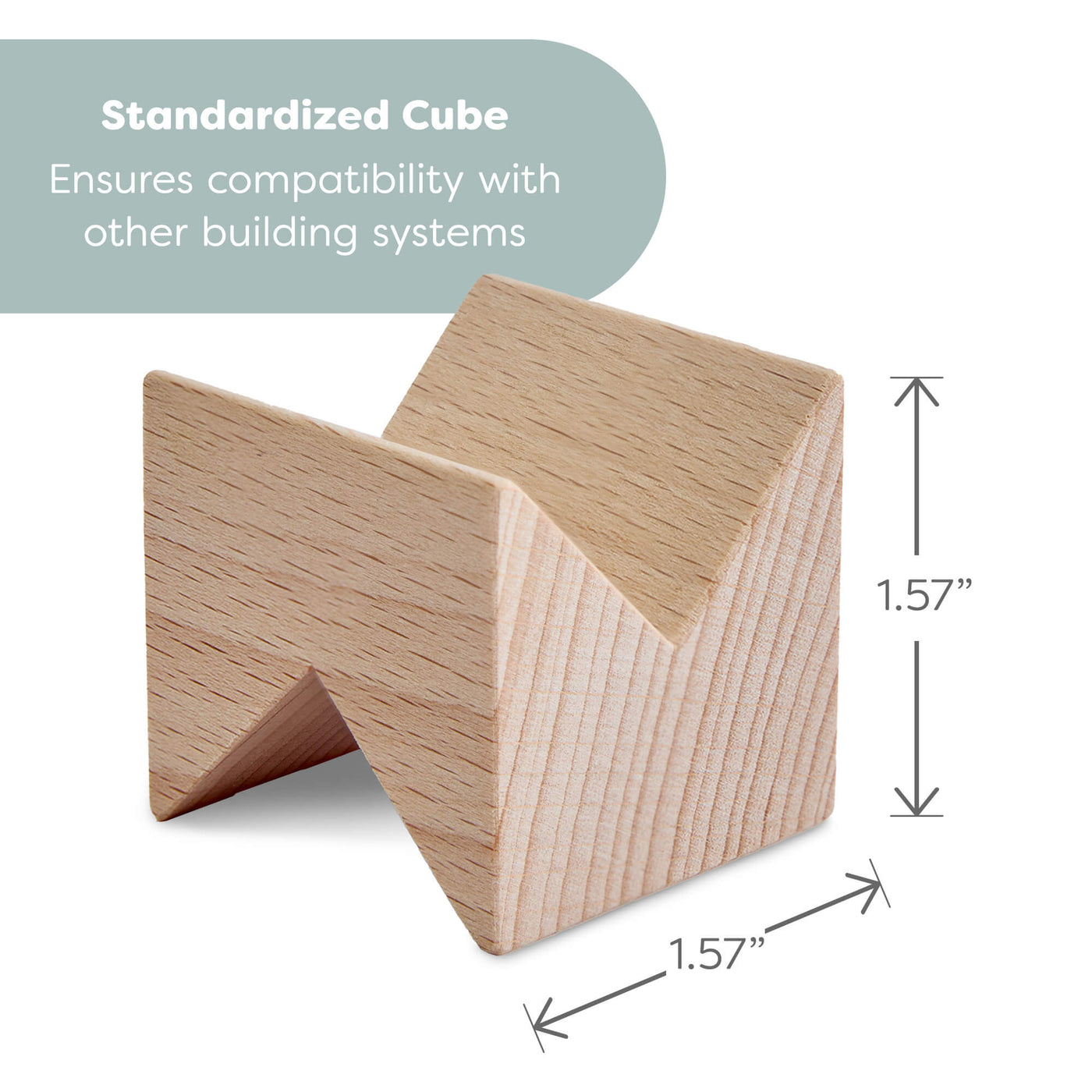 Colorful Triangle Wooden Block Game