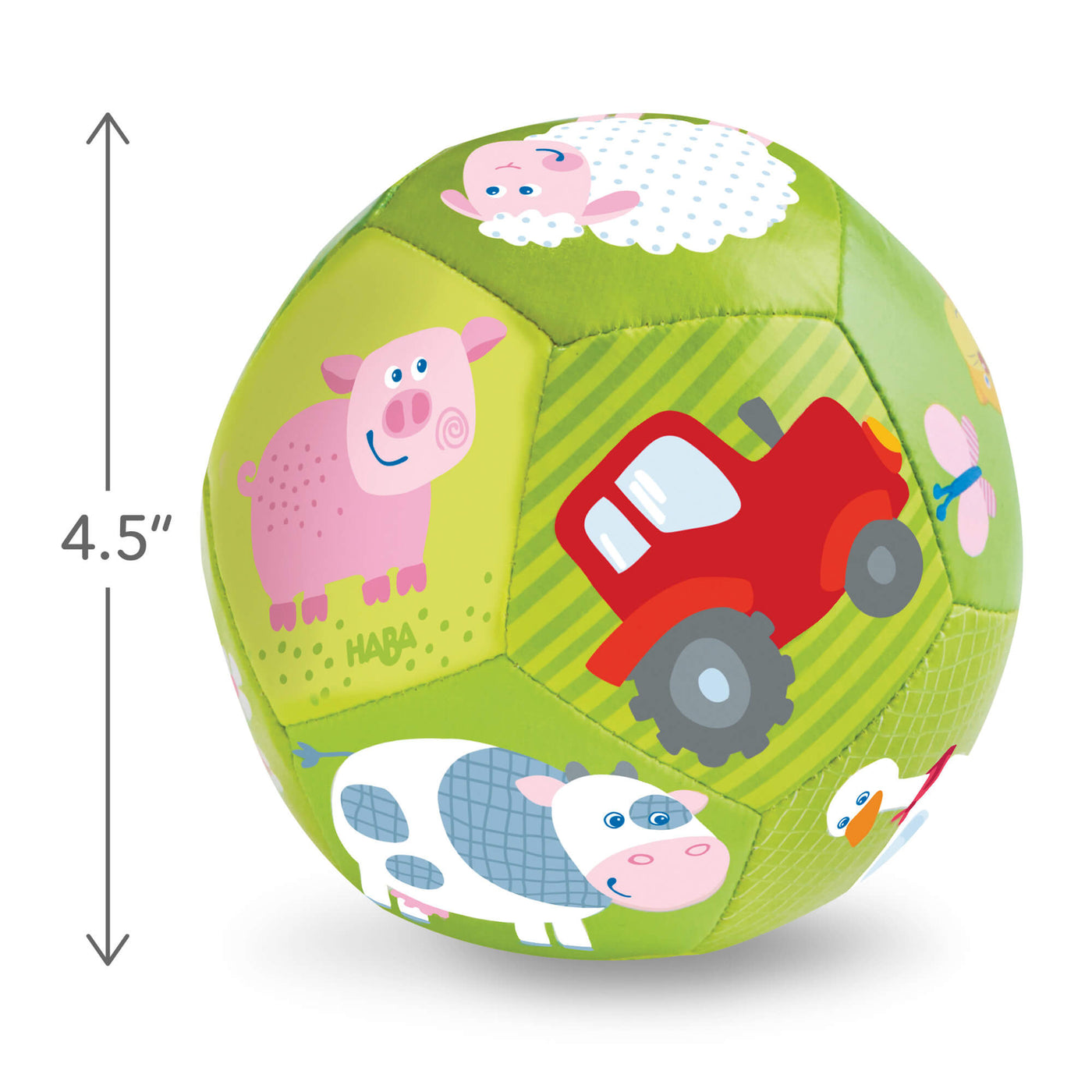 On the Farm, 4 1/2" Soft Baby Ball